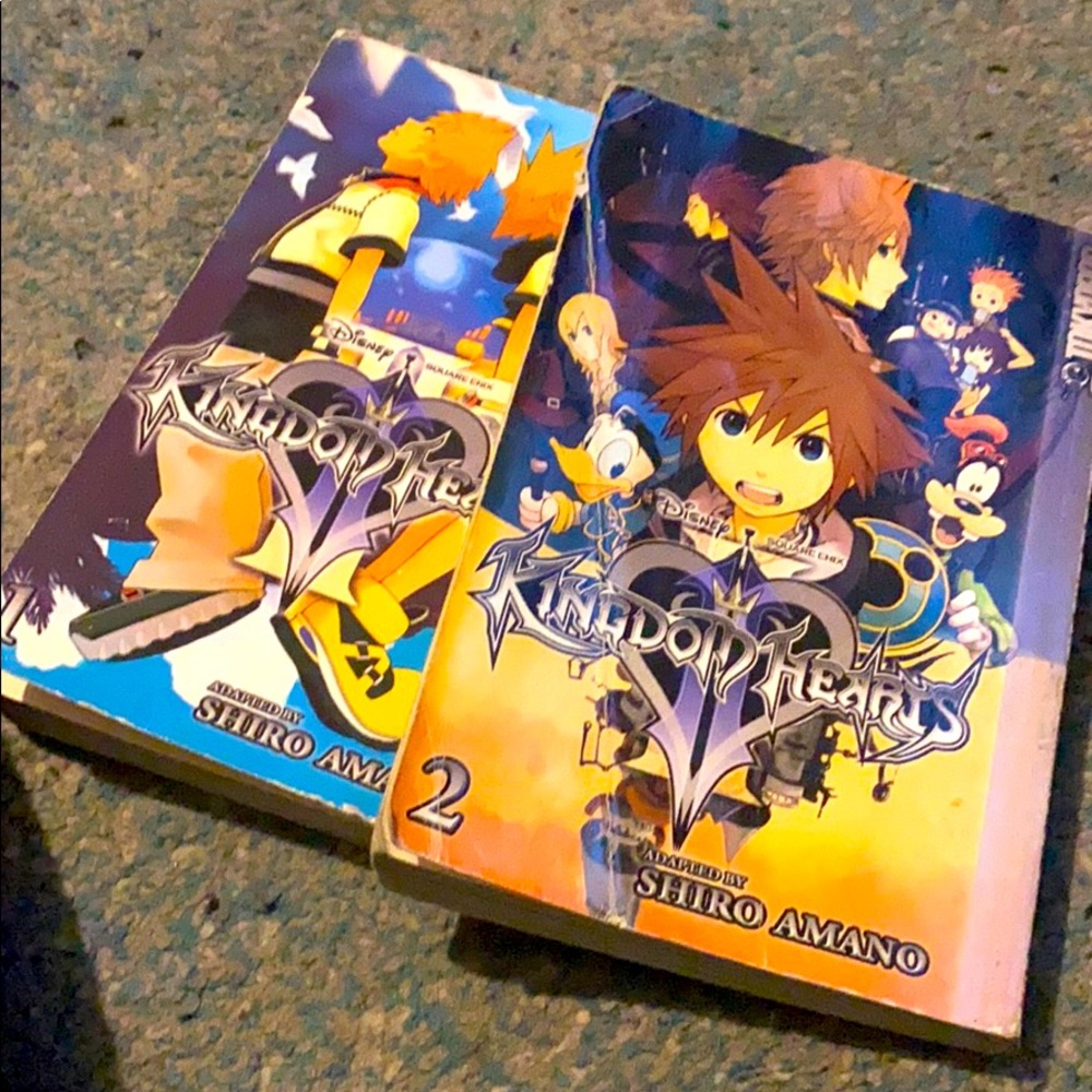 Kingdom Hearts Mangas Vol 1 & 2